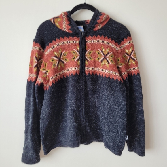 SMOC Chilean Brushed Knit Zip Up Hoodie - Picture 15 of 16